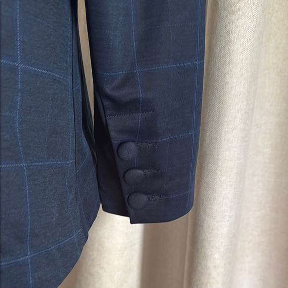 CAbi Blue Blazer Tailored Professional Jacket - Picture 5 of 6